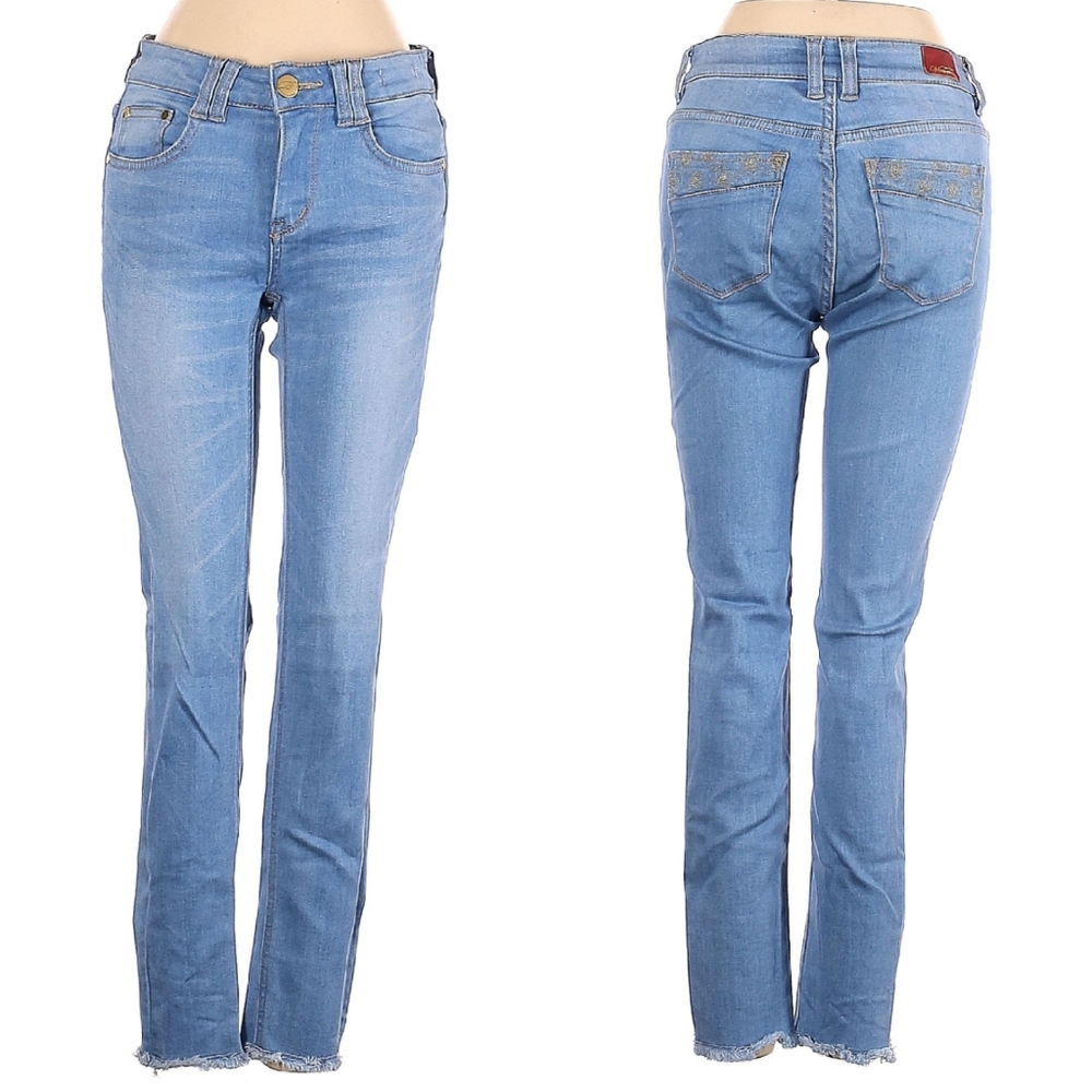 Victoria Light/Medium Wash Jeans, Size M, Size 6